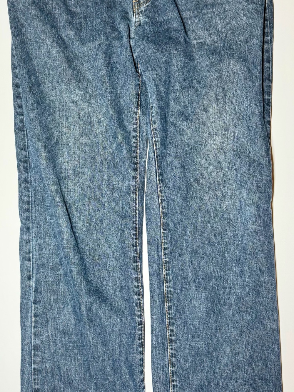 Kenneth Cole Reaction Men’s Relaxed Straight Leg Blue‎ Denim Jeans 36x34 EUC Y2K